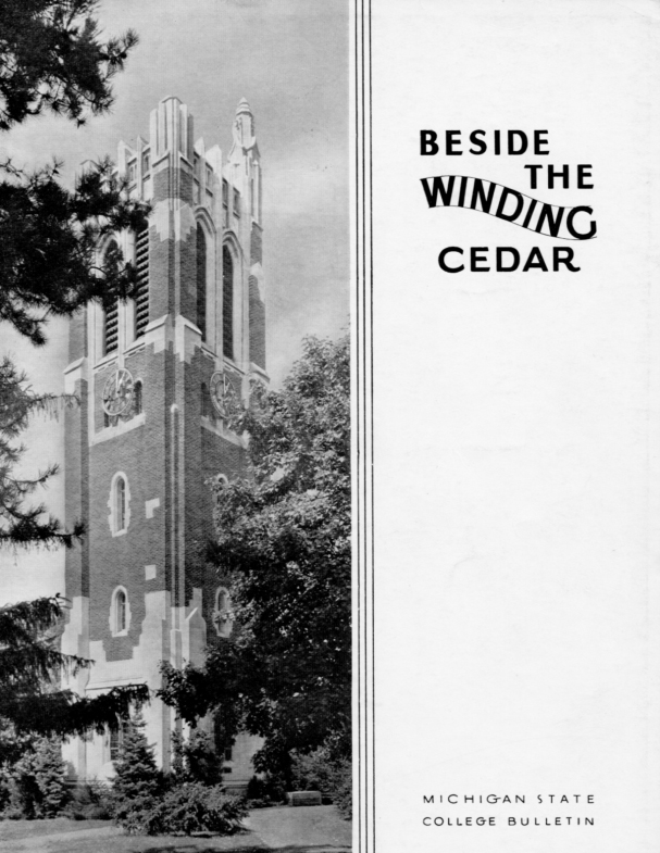 Beside the Winding Cedar; 1940-1949