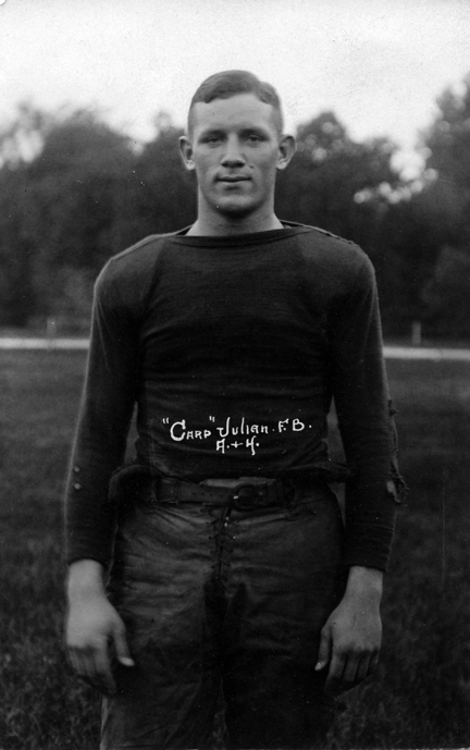 "Carp" Julian, M.A.C. football player