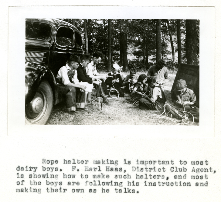 Rope Halter Making