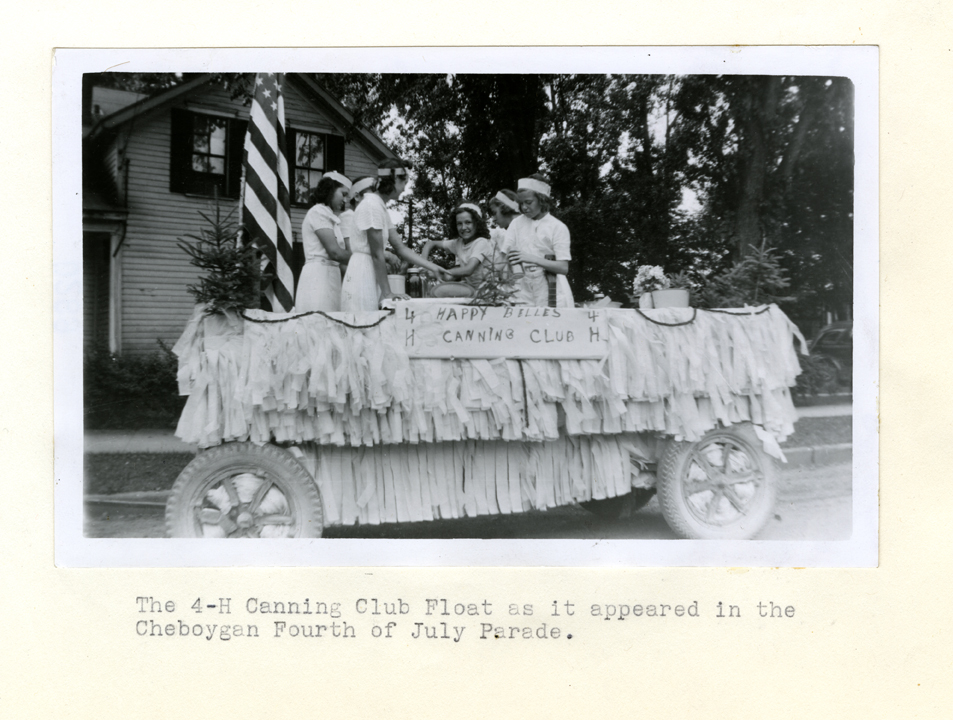4-H Canning Club Float