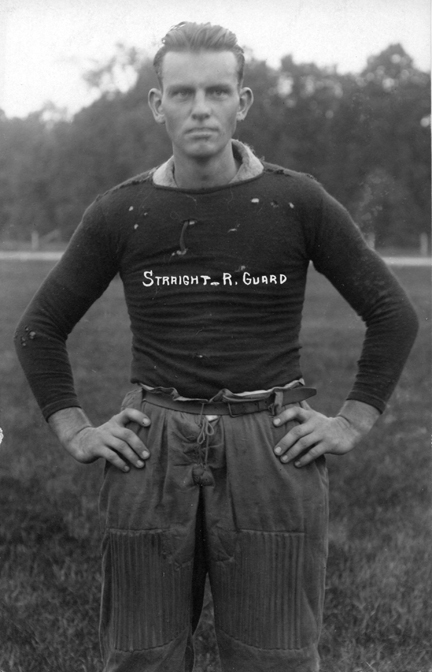 Straight, M.A.C. football player