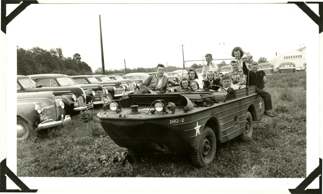 Amphibious Jeep