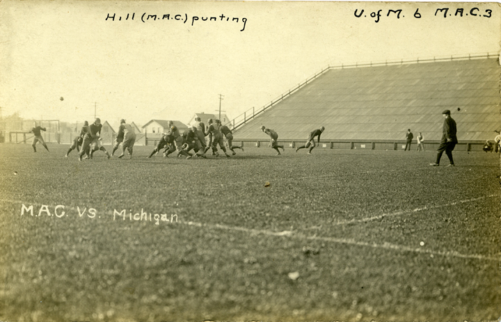 M.A.C. vs University of Michigan football game