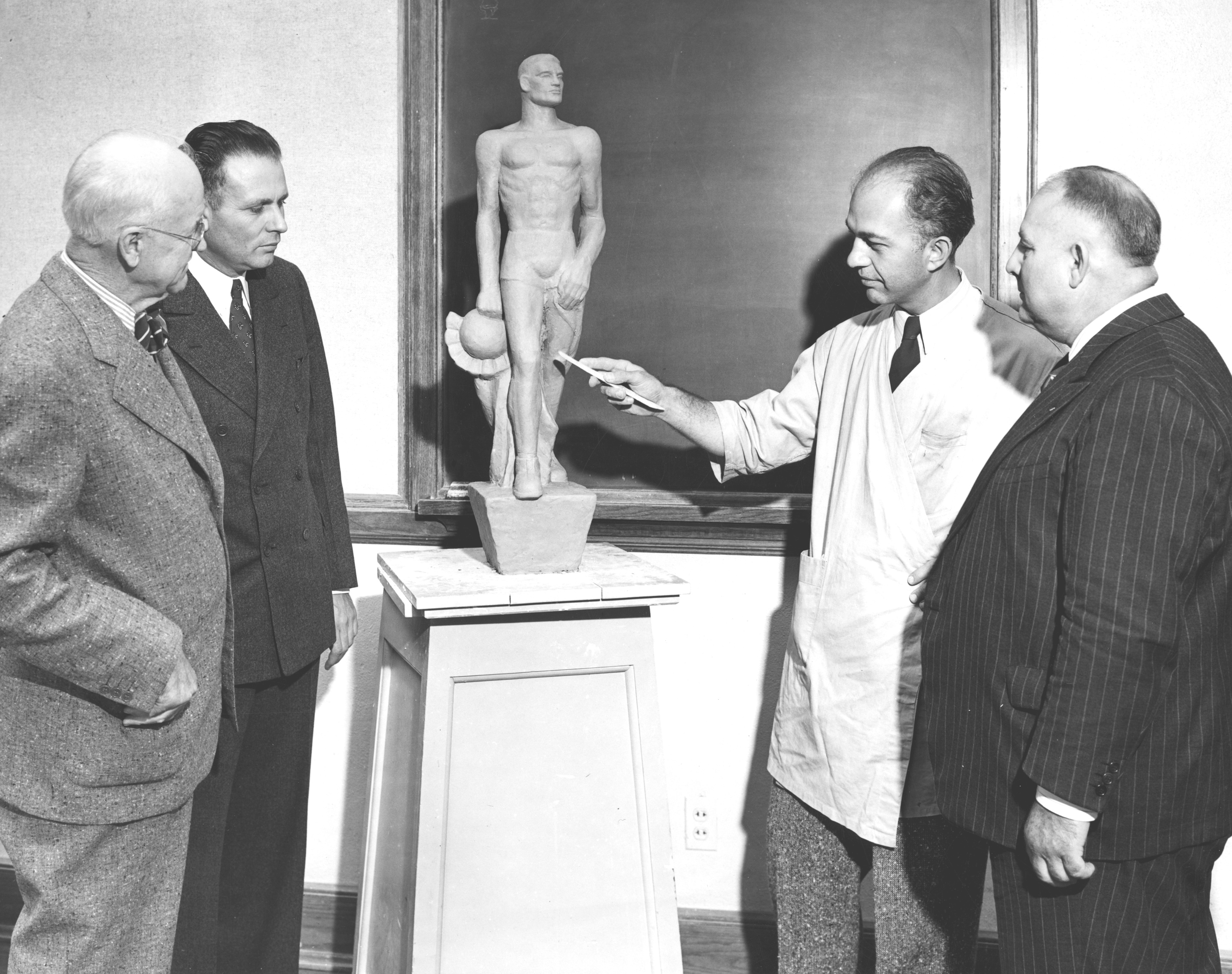 Sparty Model, Circa 1943