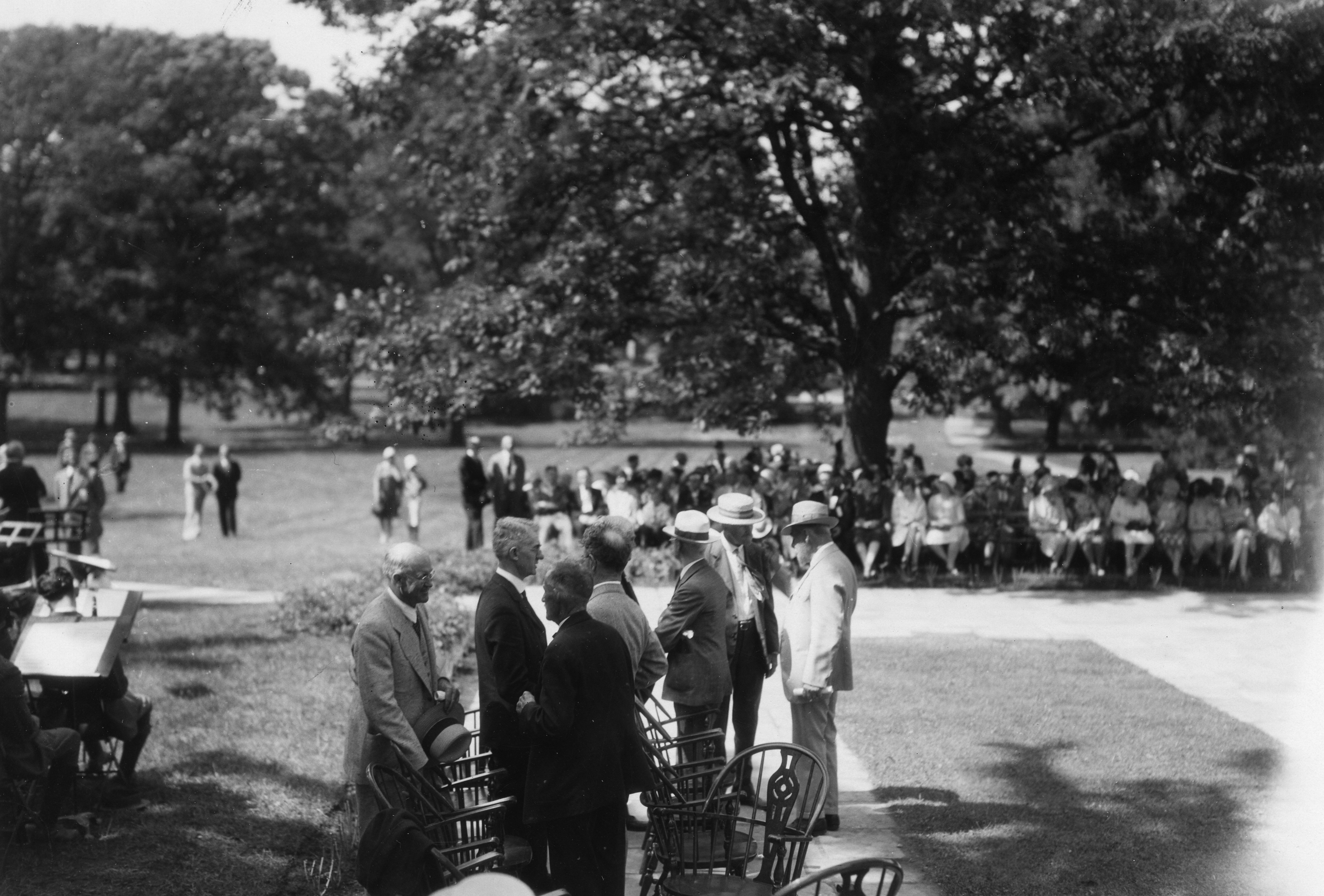 Dedication of Beaumont Tower; June 22, 1929