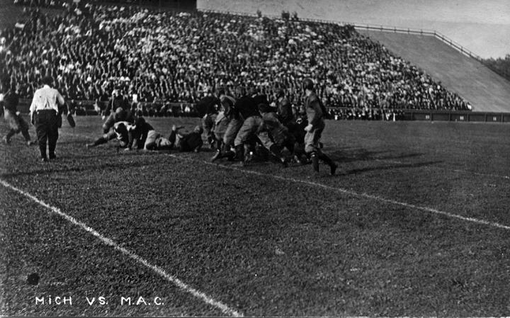 University of Michigan vs. M.A.C. football game