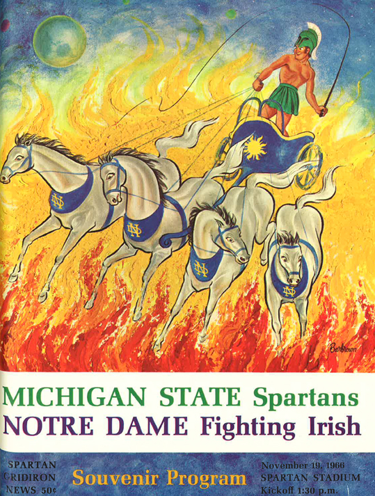 Game of the Century Football Program