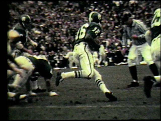 MSU Quarterback Jimmy Raye #16, 1966