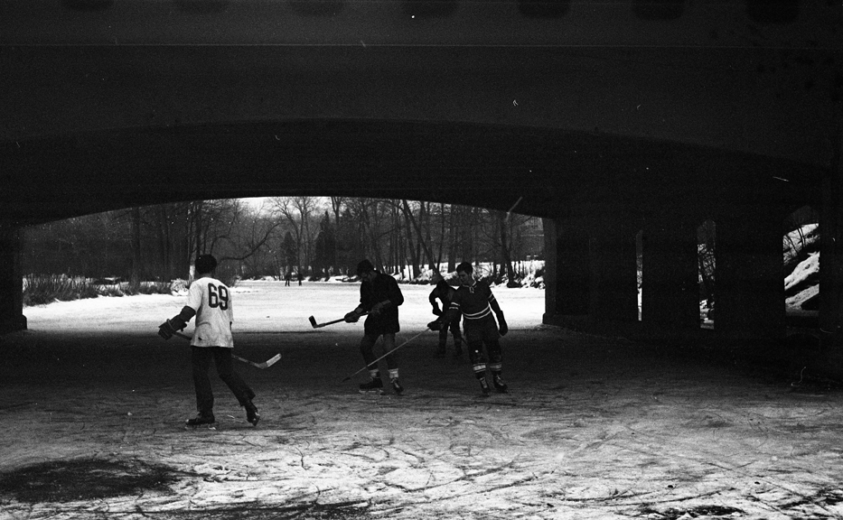 Hockey on the Red Cedar