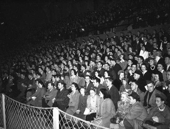 Crowd view at Marquette Basketball Game
