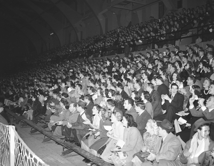 Crowd view at Marquette Basketball Game
