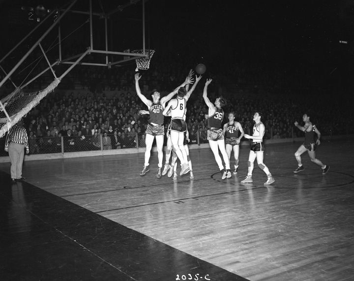 Basketball Action between MSC and Butler