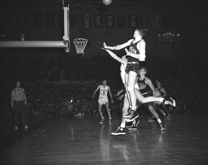 University of Michigan vs. Michigan State College Basketball Game