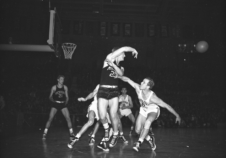 University of Michigan vs. Michigan State College Basketball Game
