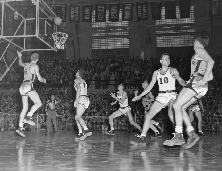 Marquette versus Michigan State College Basketball Game