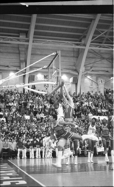 MSU vs Kansas Action Shot, 1979