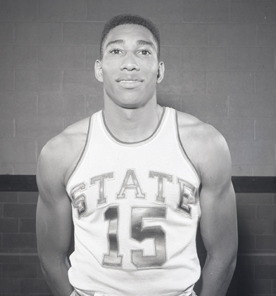 Basketball Player Julius McCoy, 1954