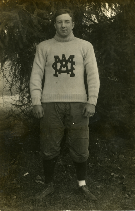 M.A.C. football player