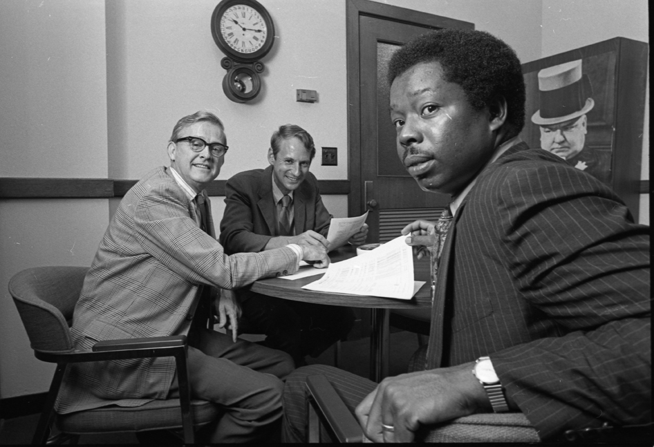Ombudsmen in Linton Hall, 1970