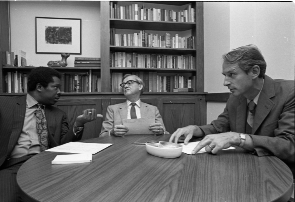 Ombudsmen in Linton Hall, 1970