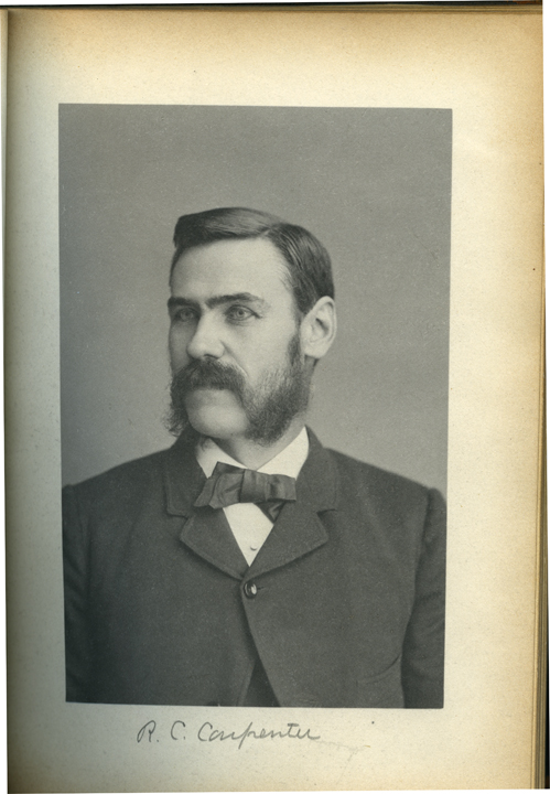 Rolla C. Carpenter, 1886
