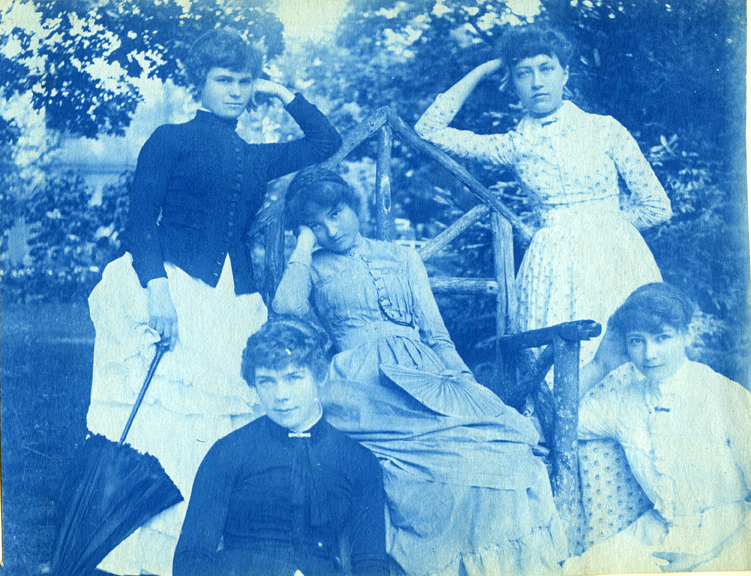 27. A group of women, circa 1888.