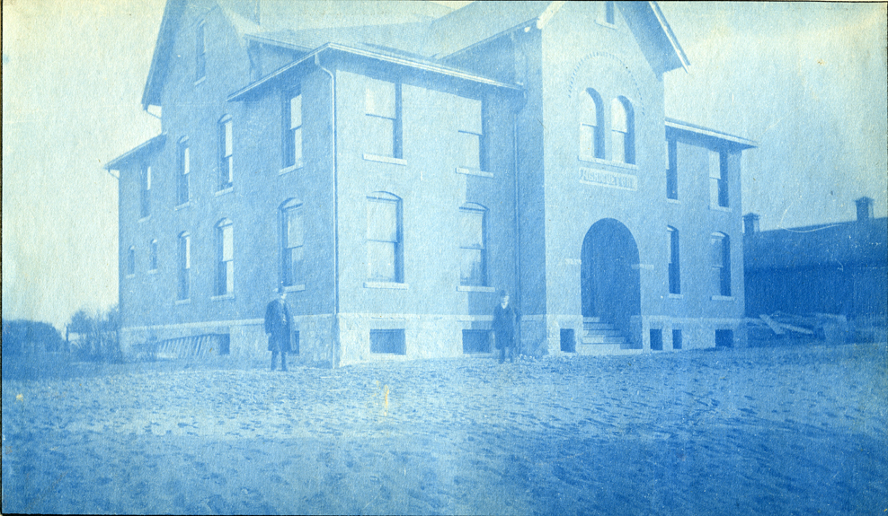 37. Agricultural Laboratory (now called Cook Hall,) circa 1888