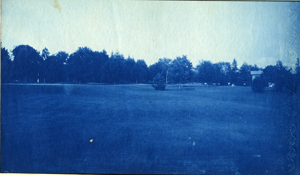 38. Campus grounds, circa 1888.