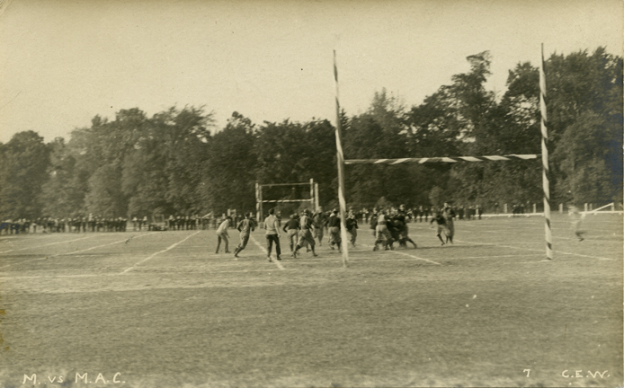 M.A.C.-University of Michigan football game, 1900s