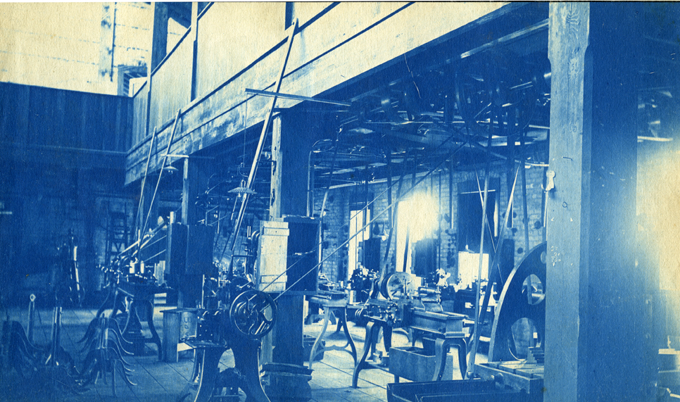52. Interior of machine or mechanical shop, circa 1888.