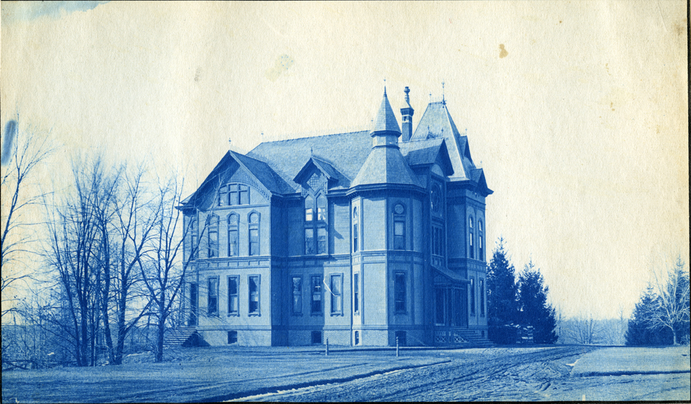 76. The Botanical Laboratory building, circa 1888.