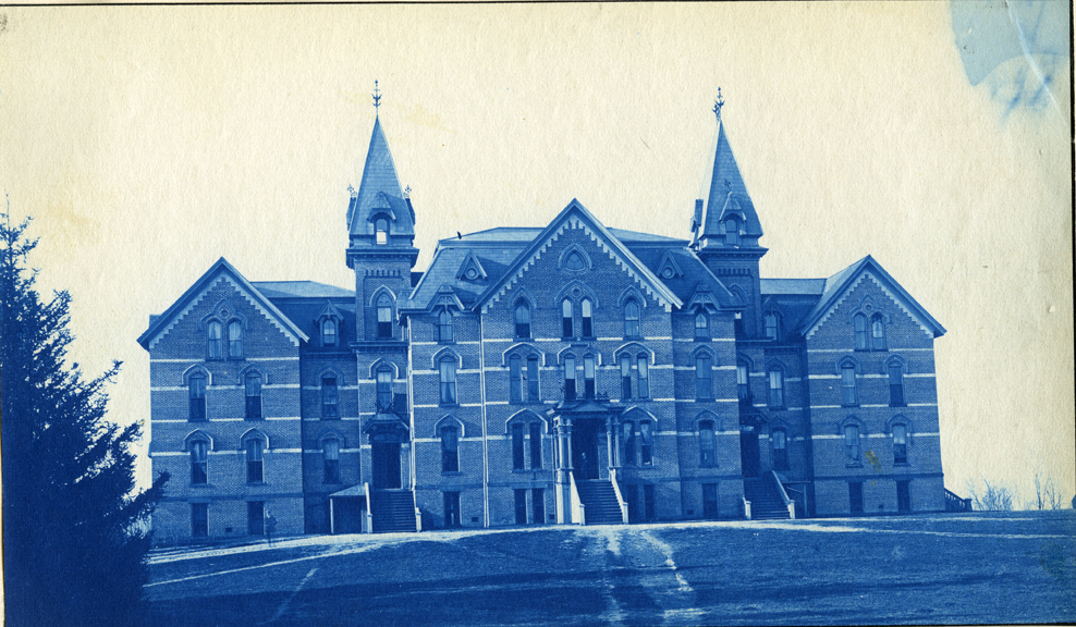 79. Wells Hall (1), circa 1888.