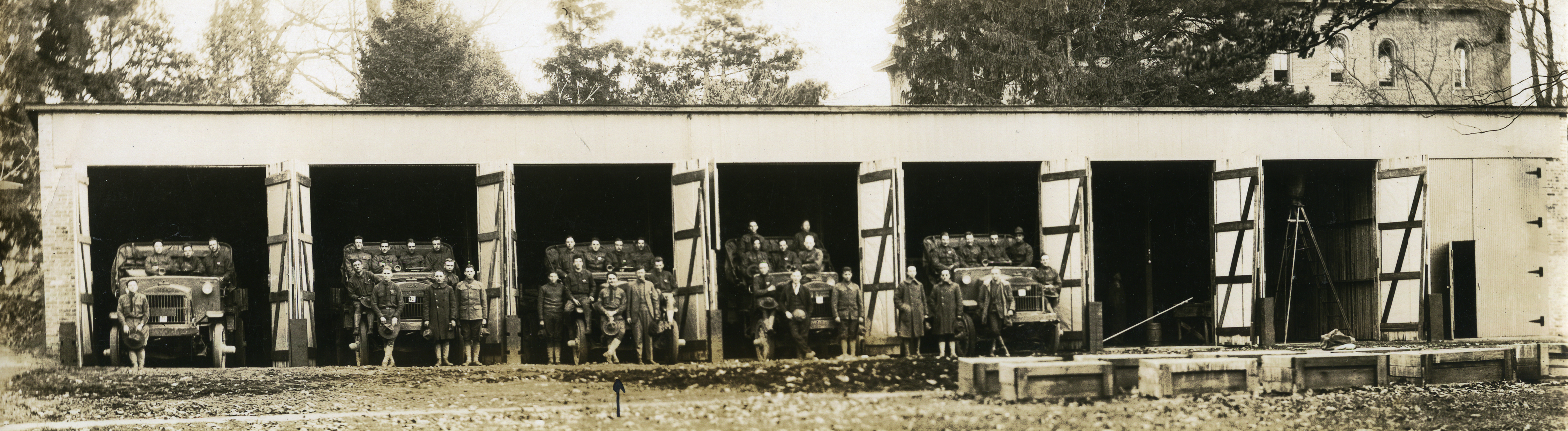 Artillery Shed, circa 1918