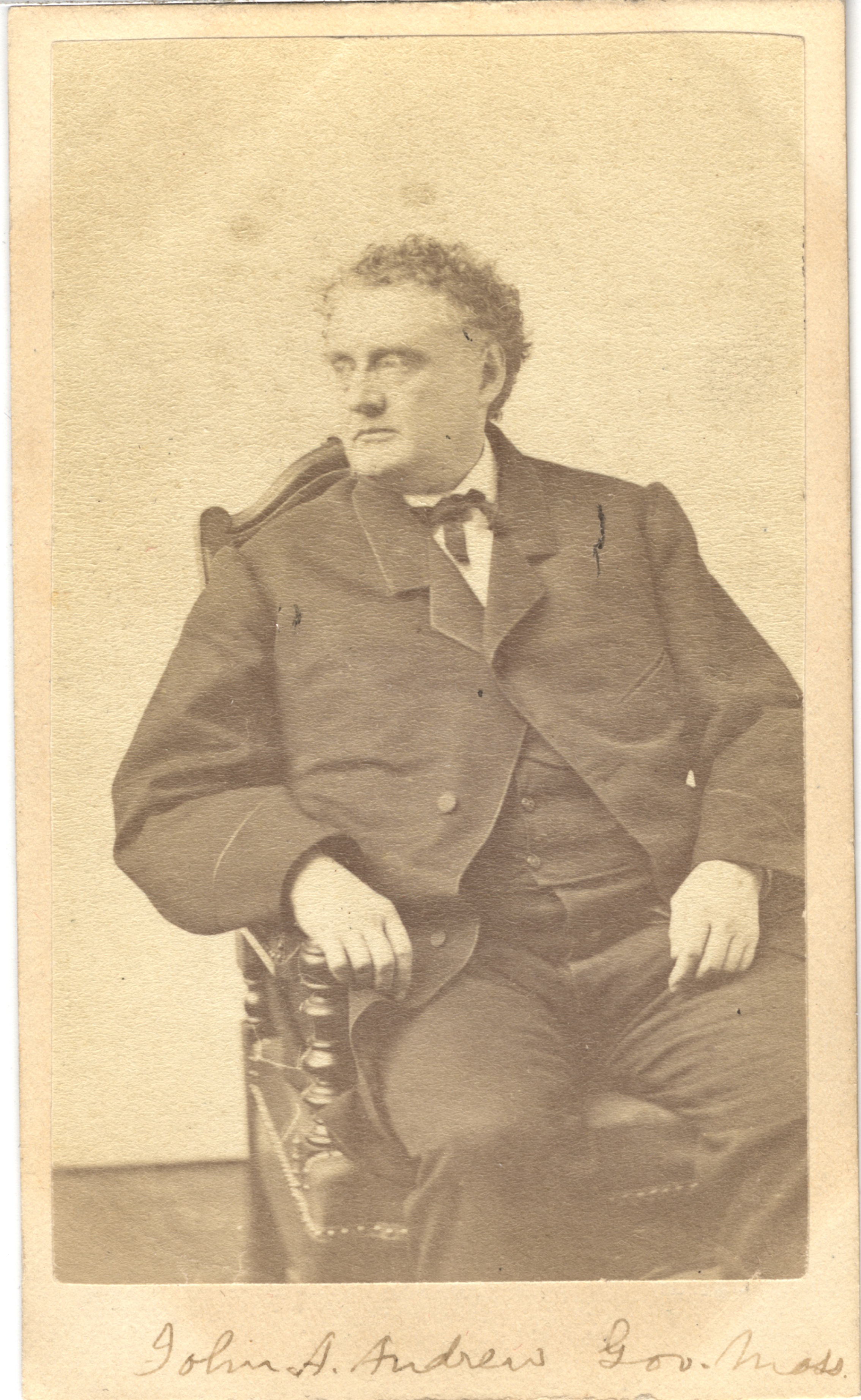 John A. Andrew, circa 1860