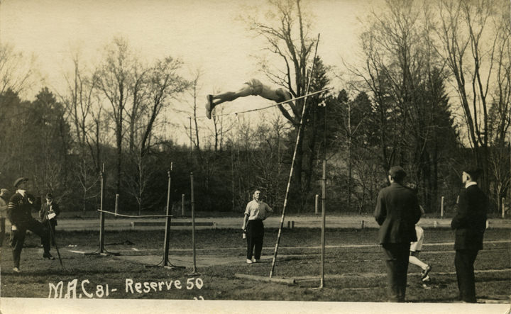 Pole vault, ca. 1913