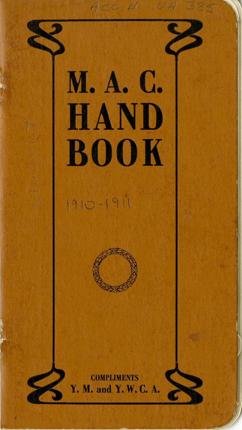 Student Handbook, 1910-1911