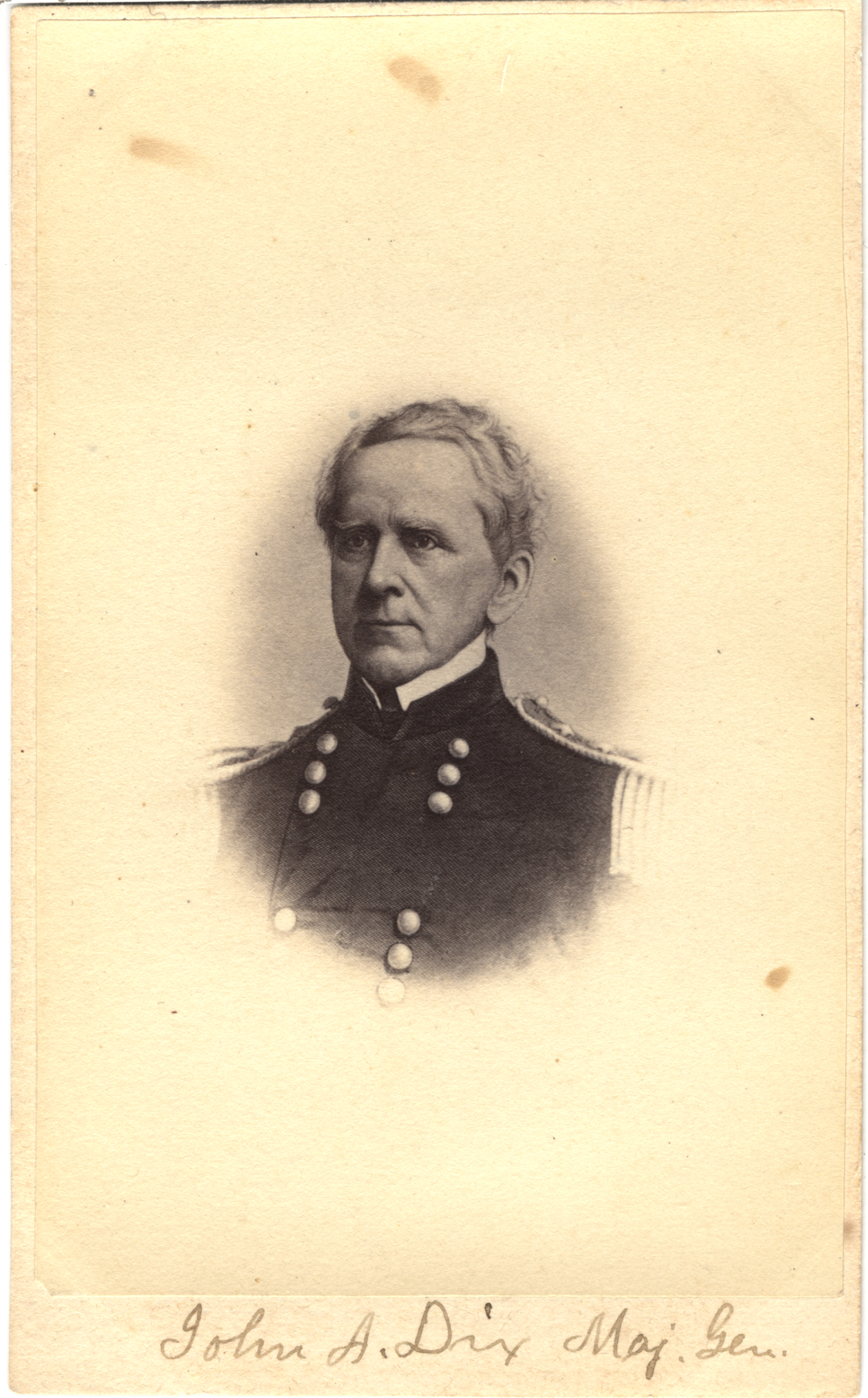 John A. Dix, circa 1860s