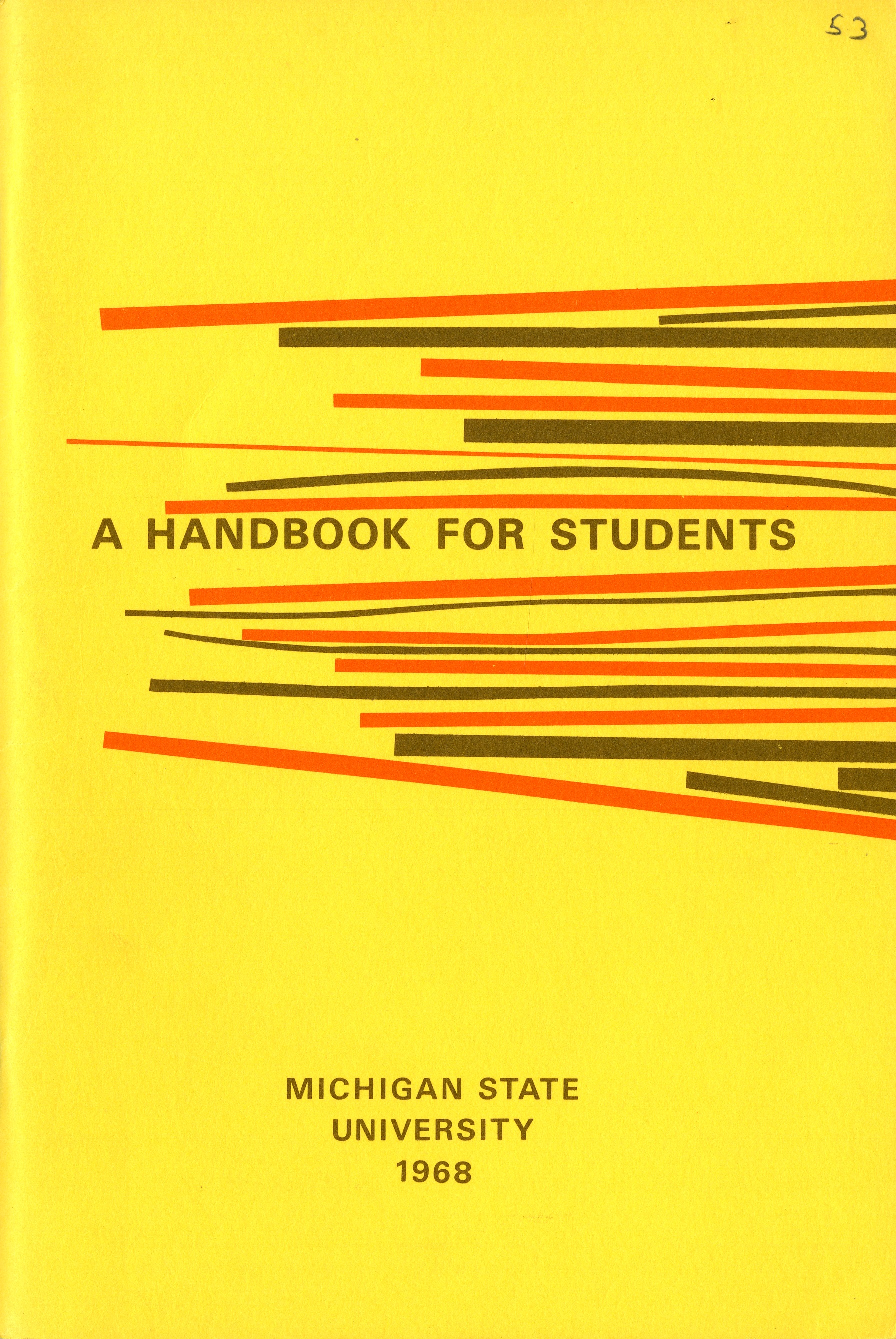 Student Handbook, 1968