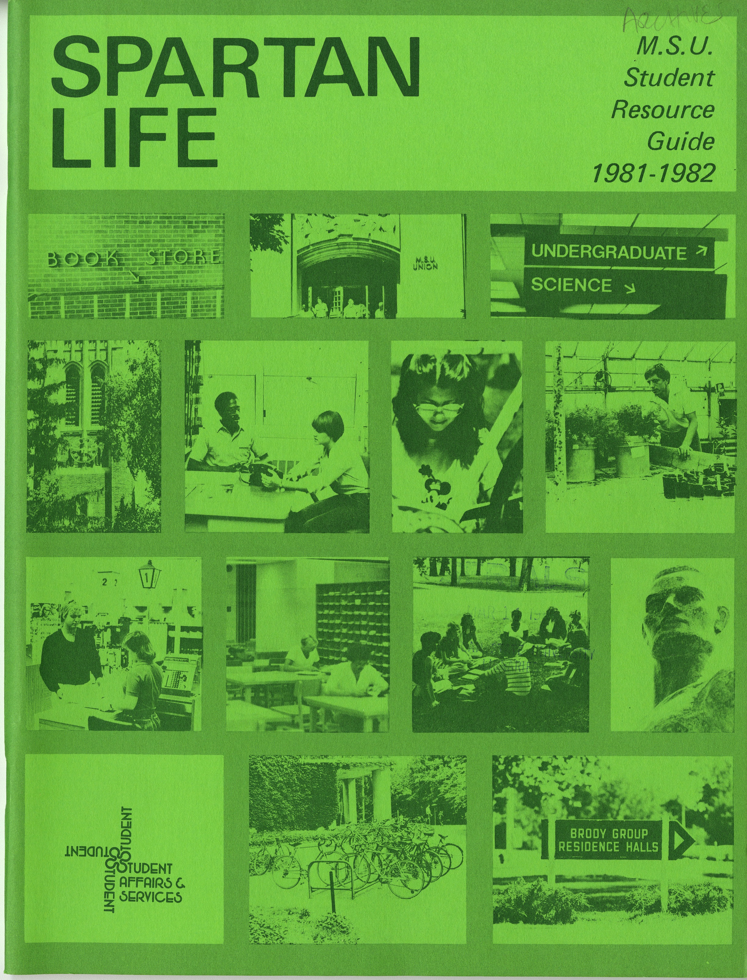 Student Handbook, 1981-1982