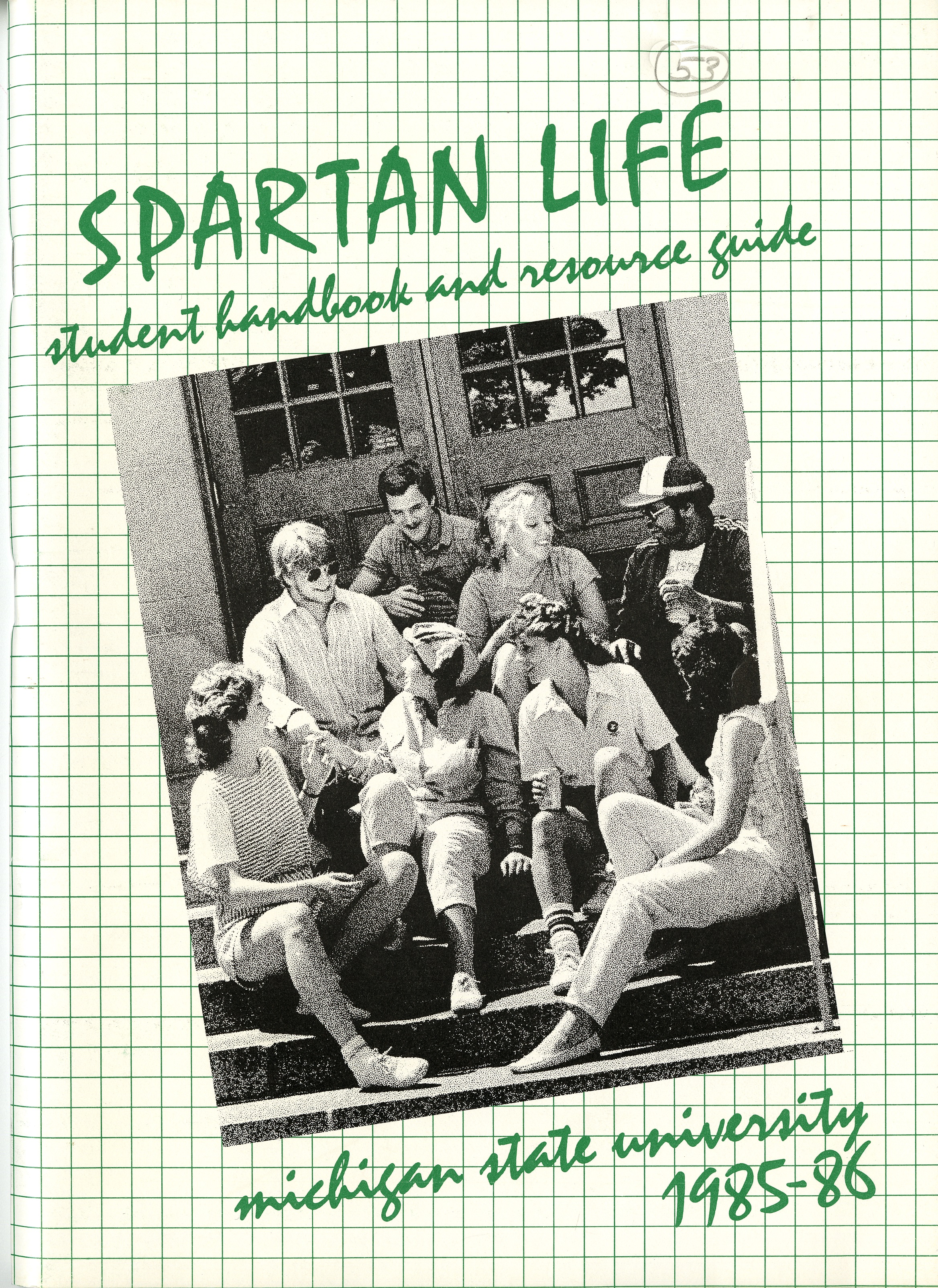 Student Handbook, 1985-1986