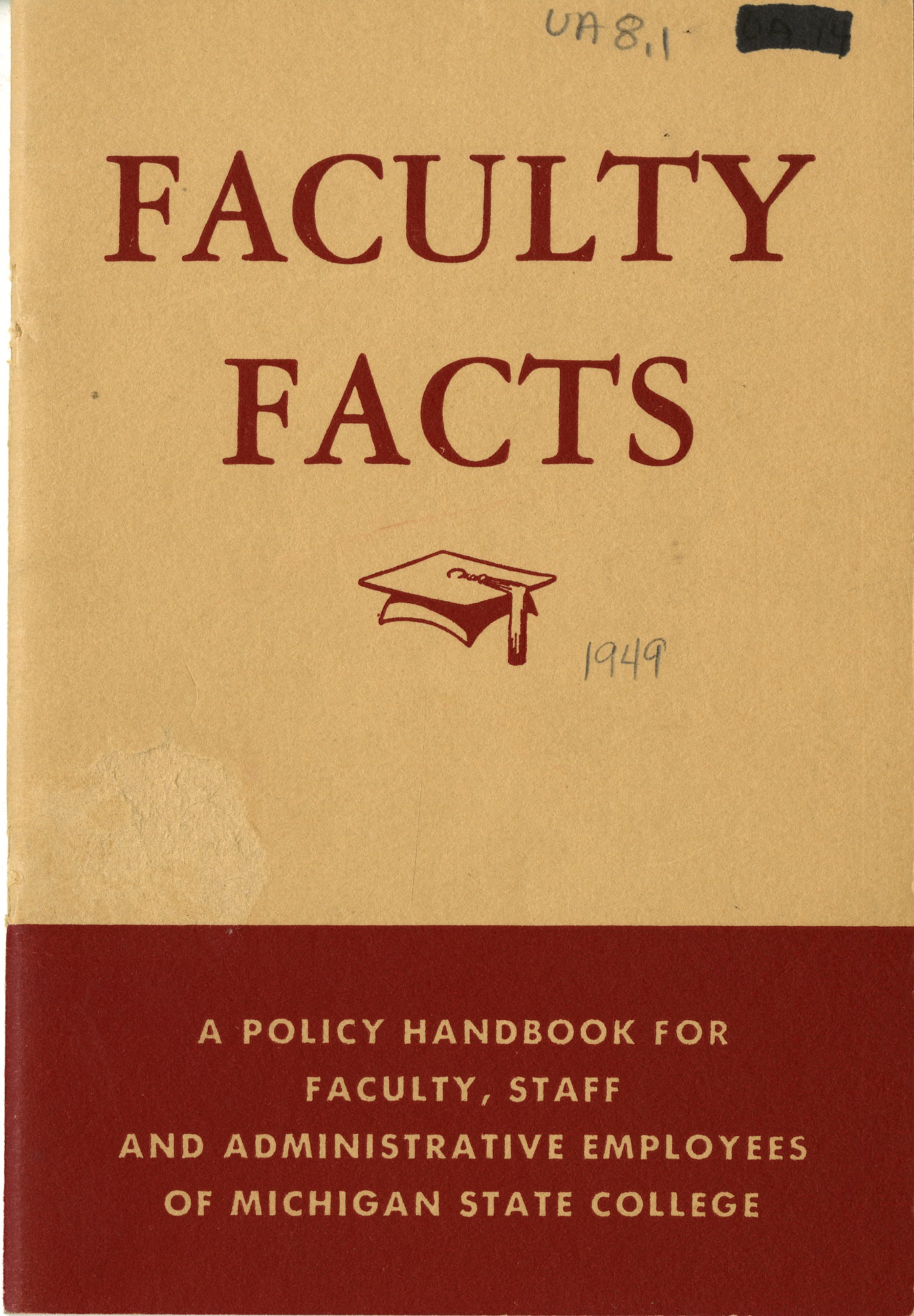 Faculty Handbook, 1949