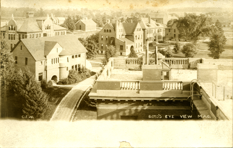 Bird's eye view of M.A.C.