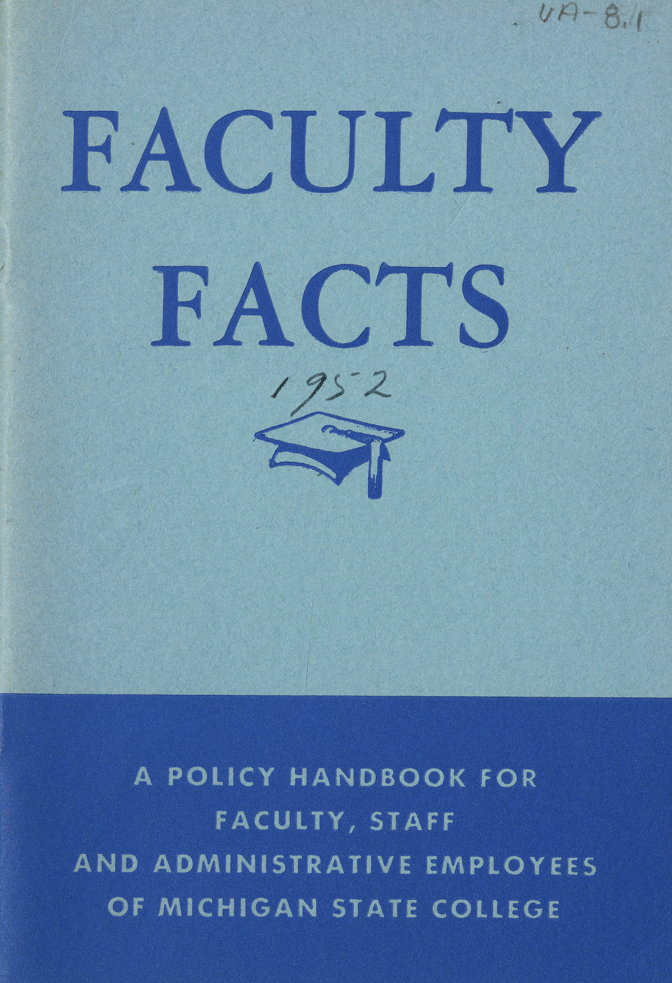 Faculty Handbooks, 1950-1959