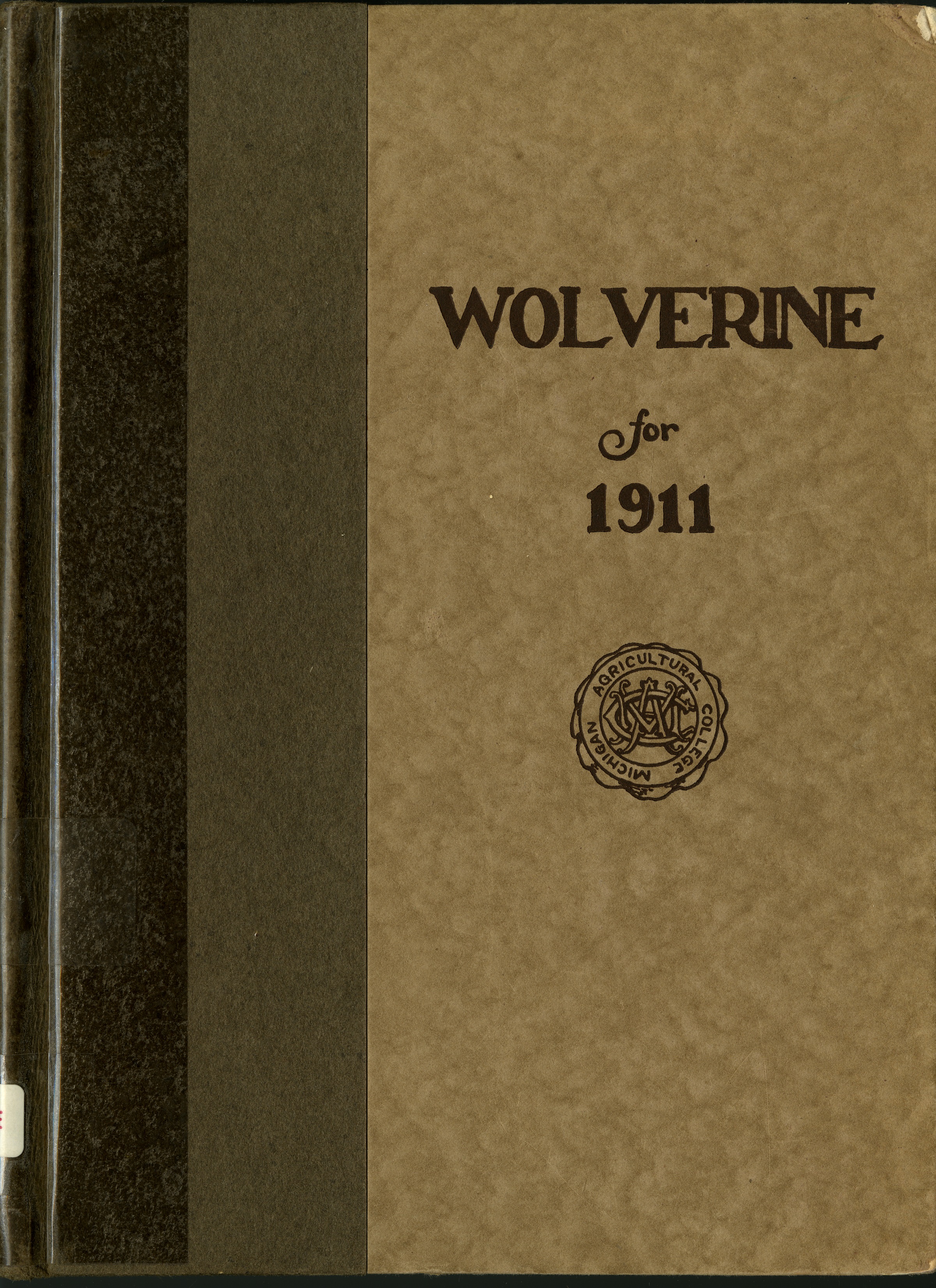 MSU Yearbook, 1911