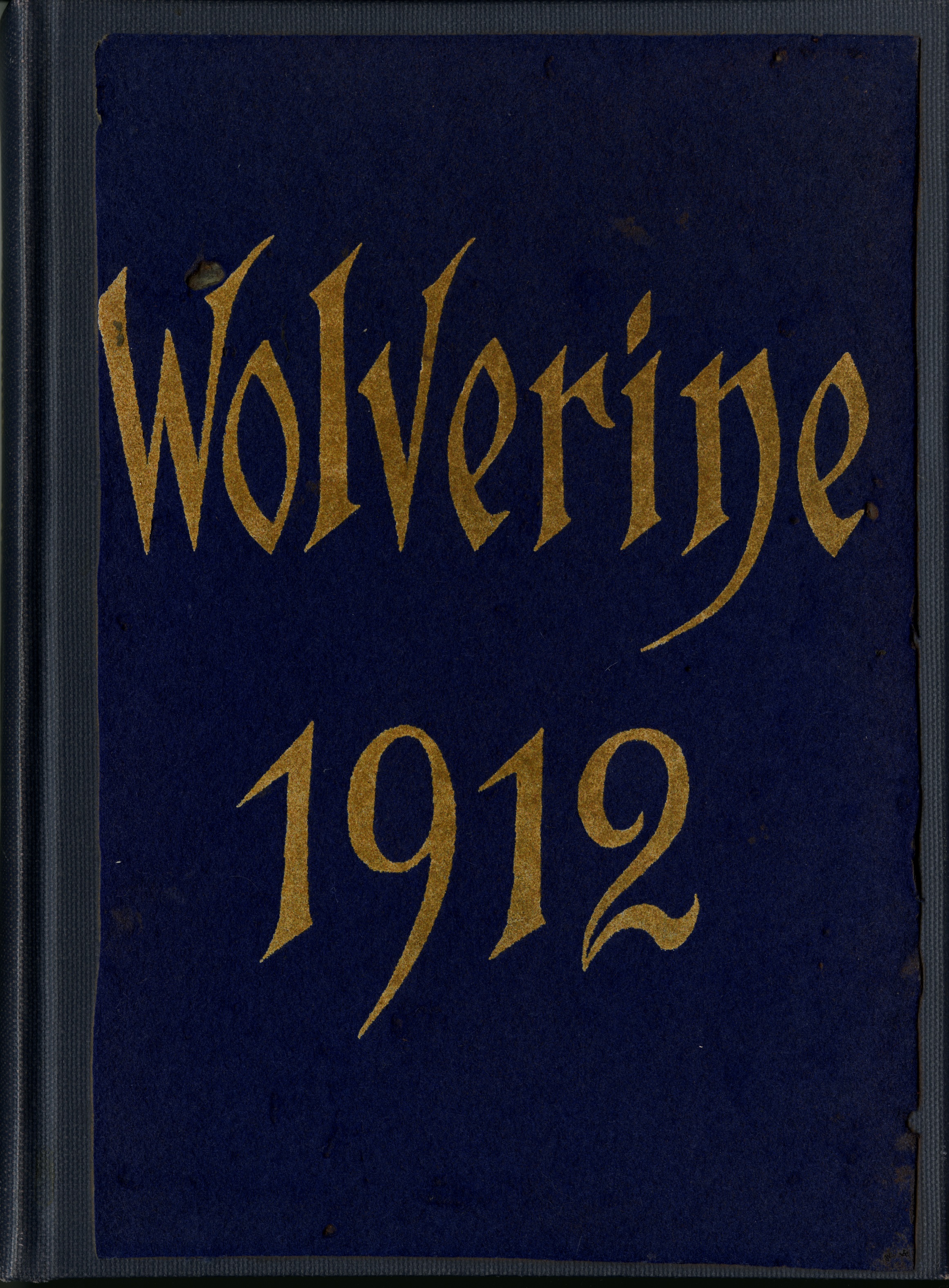 MSU Yearbook, 1912