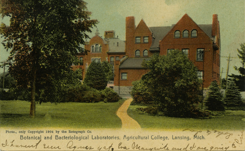 Botanical and Bacteriological Laboratories, 1904