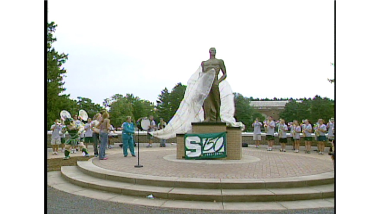 Bronze Spartan Statue Unveiling, 2005
