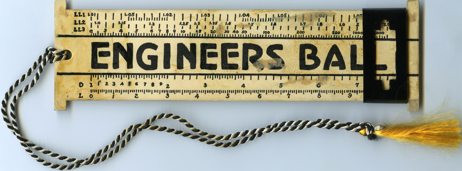 Engineers Ball dance card, 1939
