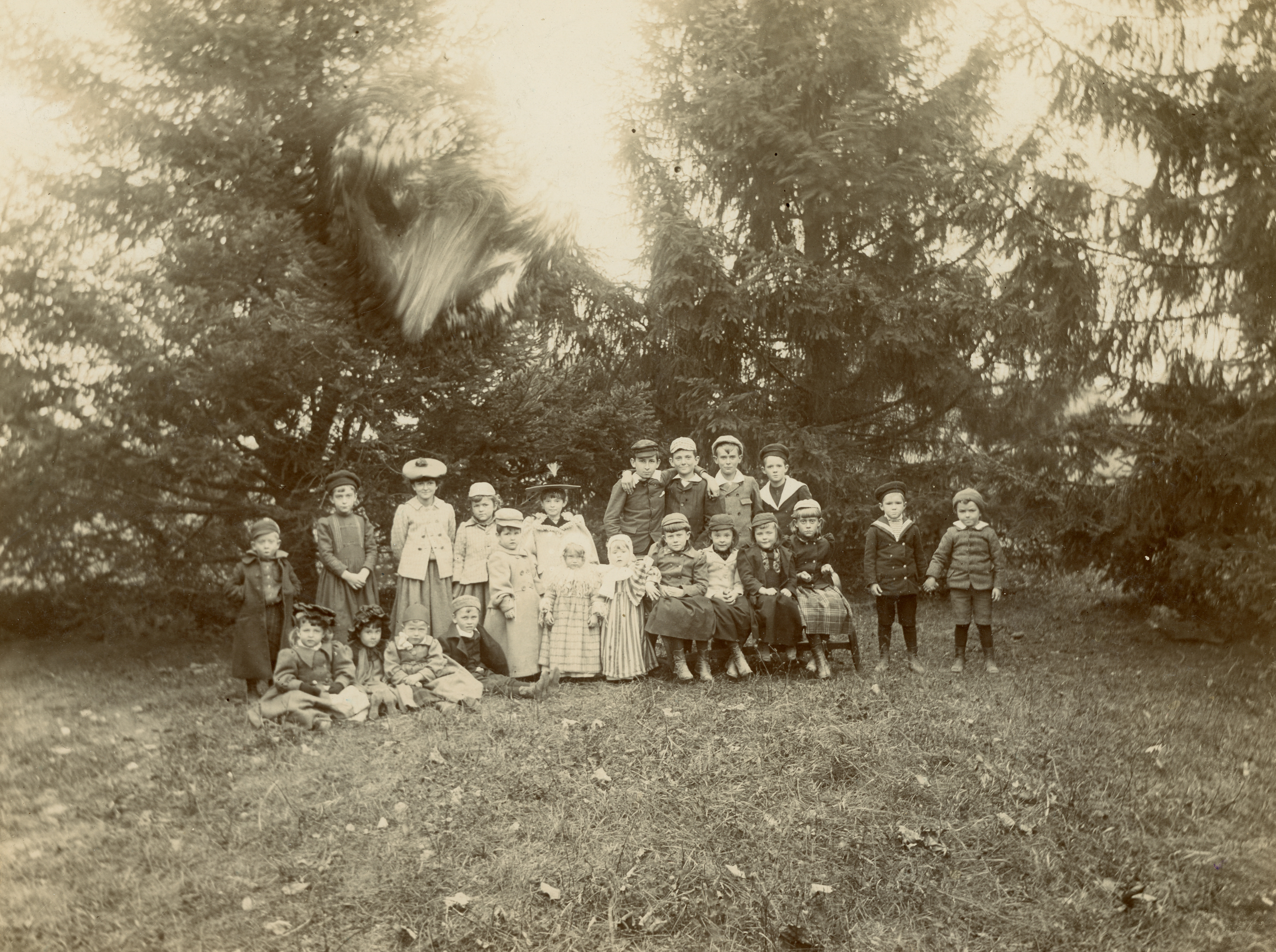 Faculty Row Children, 1892