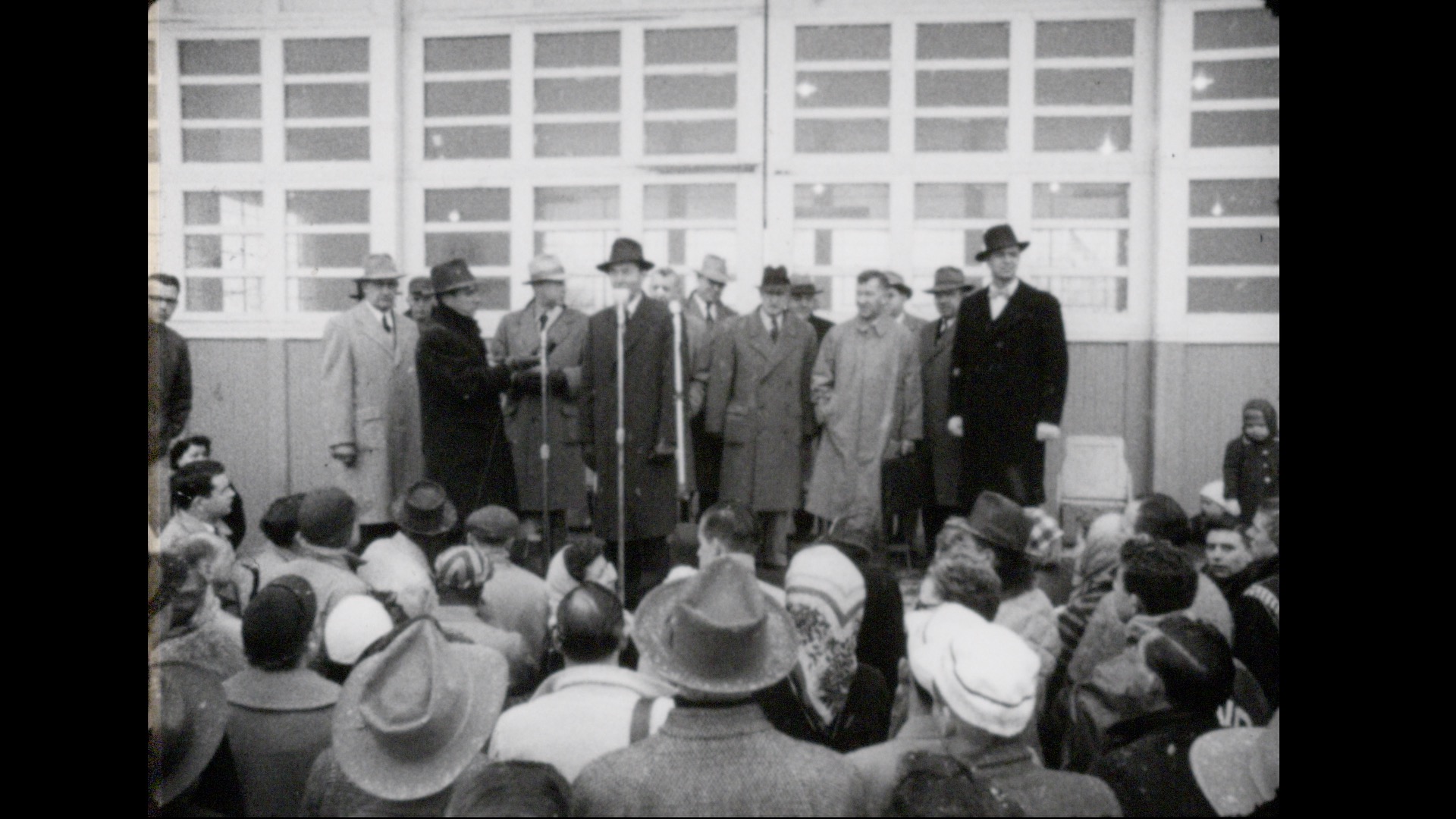 Rose Bowl Send Off From Capitol City Airport, 1955